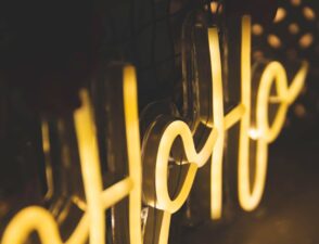 Light logo Christmas